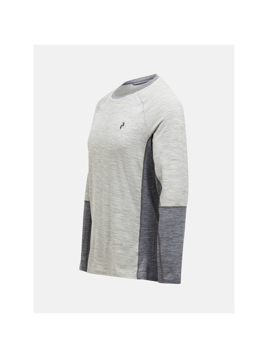 Koszulka Termiczna PEAK PERFORMANCE Magic Crew Wool-blend Baselayer Men szary
