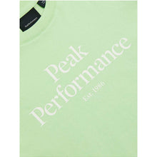 Koszulka PEAK PERFORMANCE Original T-Shirt Junior zielony - Adventure Sports
