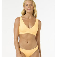 Stanik kąpielowy RIP CURL Premium Surf D-Dd Deep V żółty
