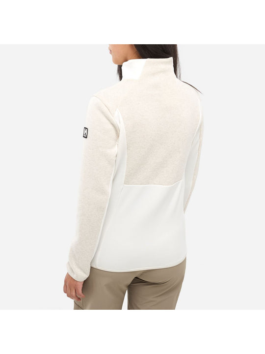 Bluza damska MILLET W Chamonix Knit Jkt W biała

