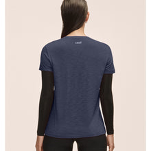 Koszulka damska CASALL Soft Texture Tee kolor granatowy
