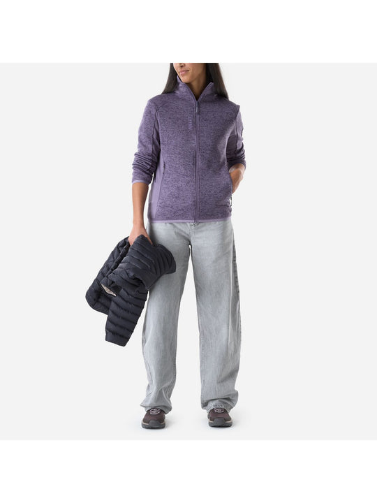 Bluza damska MILLET W Chamonix Knit Jkt W fioletowa
