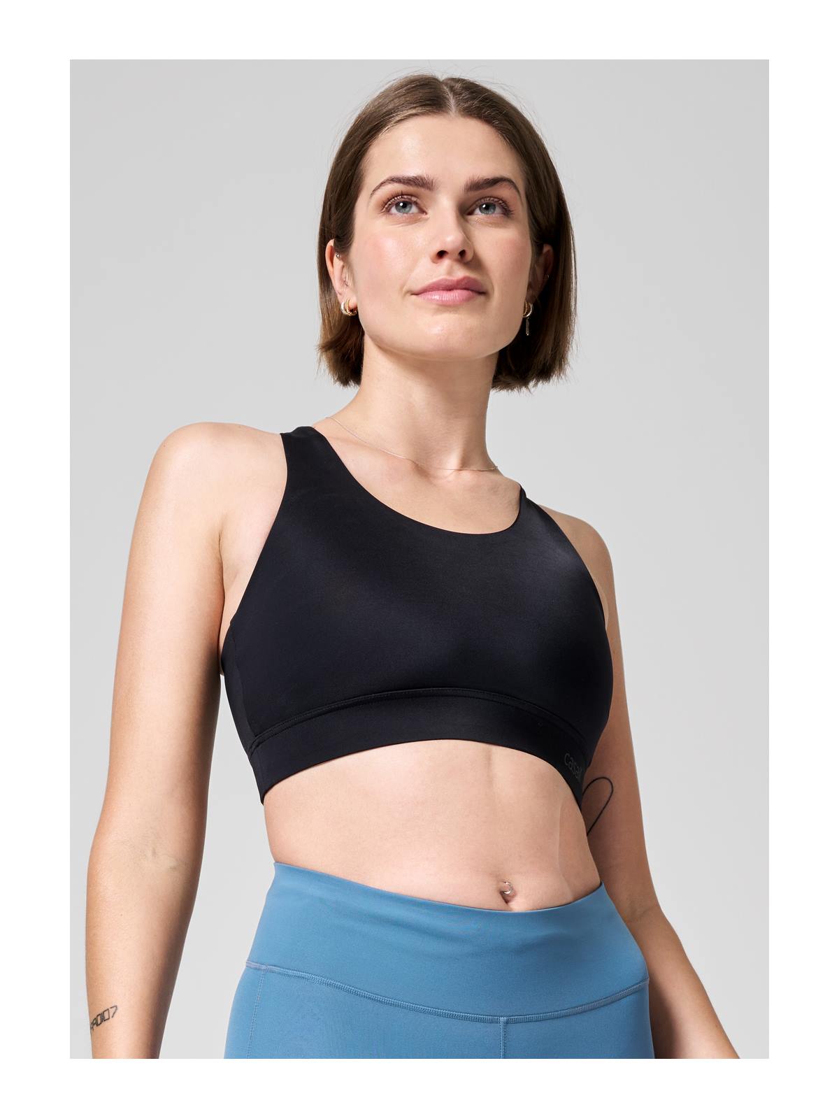 Stanik treningowy CASALL Crossback Sports Bra czarny