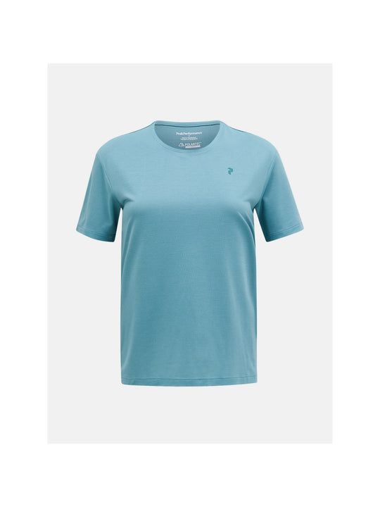 Koszulka PEAK PERFORMANCE Polartec Delta Shortsleeve Women niebieski
