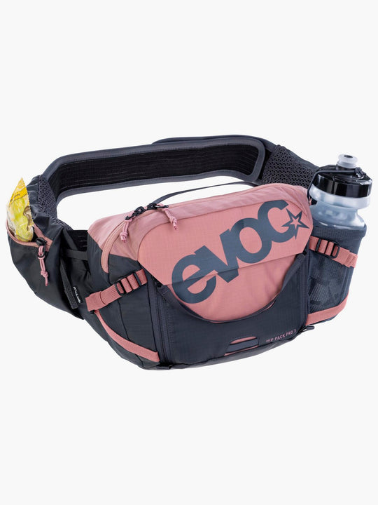 Nerka rowerowa EVOC Hip Pack Pro 3 dusty pink - carbon grey
