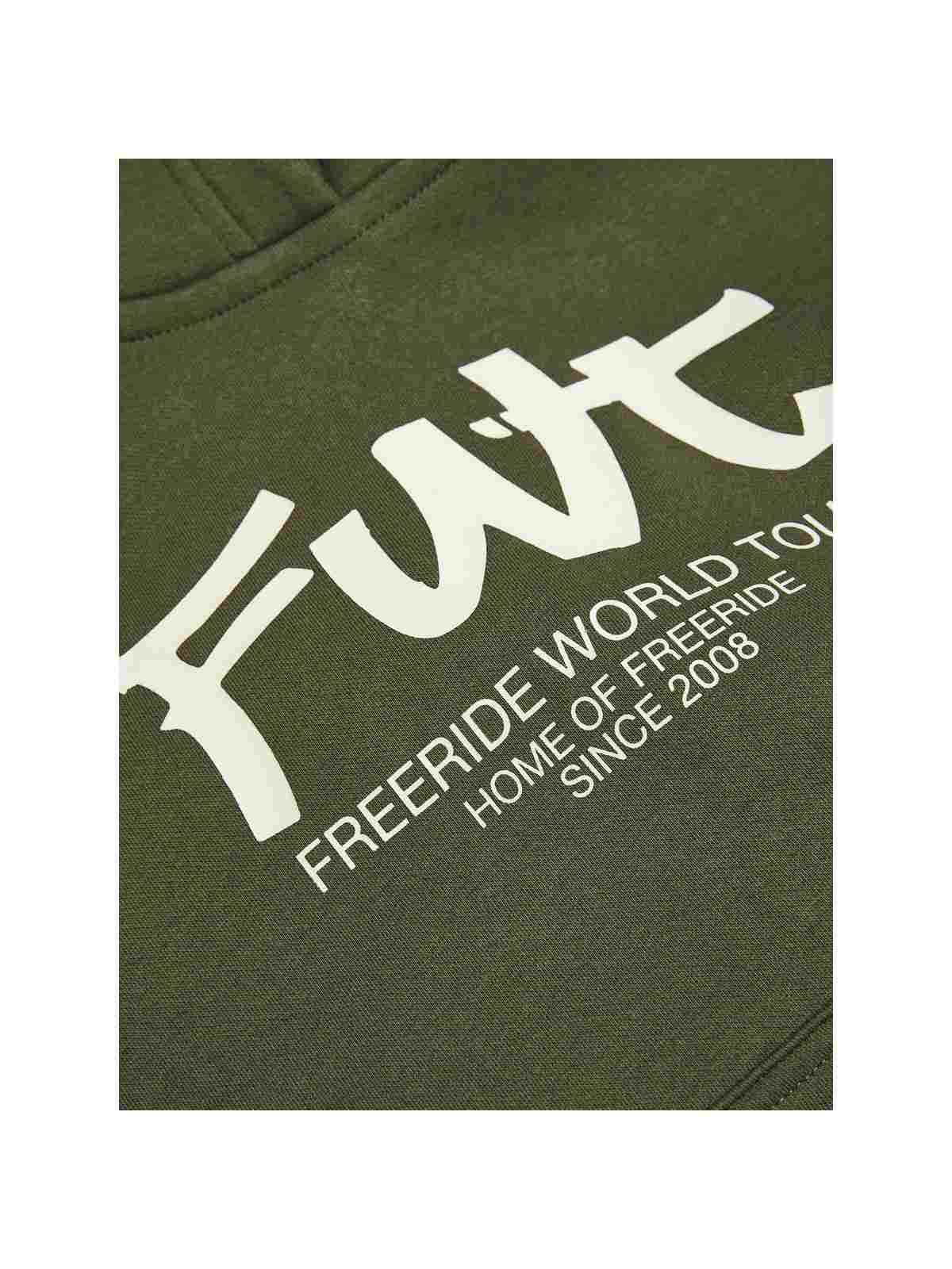 Bluza PEAK PERFORMANCE FWT Jr Hood zielony