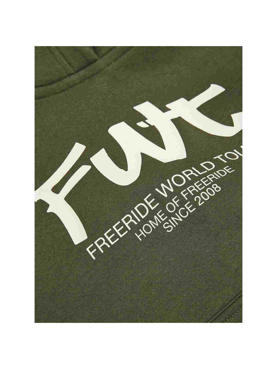 Bluza PEAK PERFORMANCE FWT Jr Hood zielony
