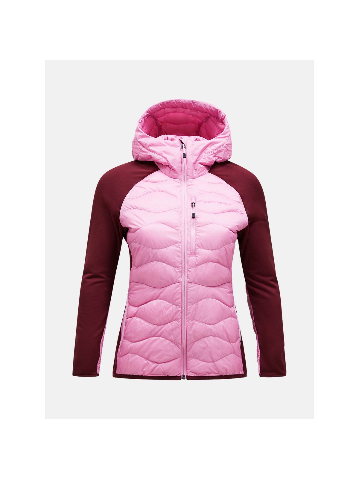 Kurtka puchowa damska PEAK PERFORMANCE Helium Down Hybrid Hood Women