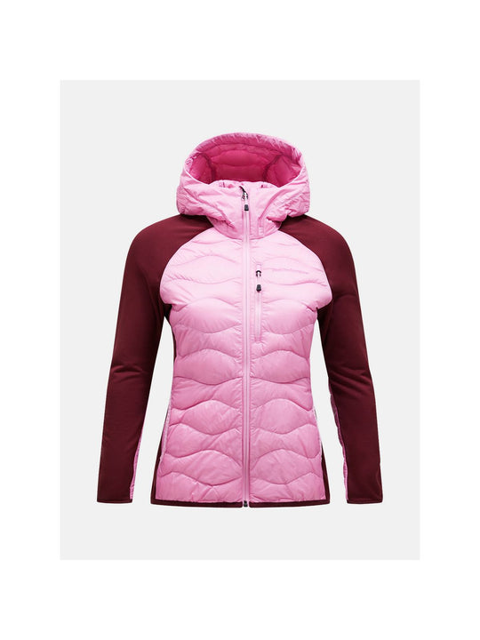 Kurtka puchowa damska PEAK PERFORMANCE Helium Down Hybrid Hood Women
