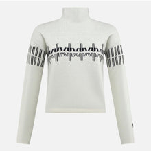 Sweter damski ROSSIGNOL W PATTERNED TN SWEATER biały
