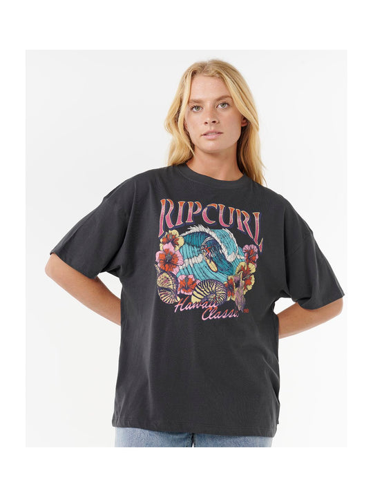 Koszulka RIP CURL WAIKIKI STANDARD TEE czarna
