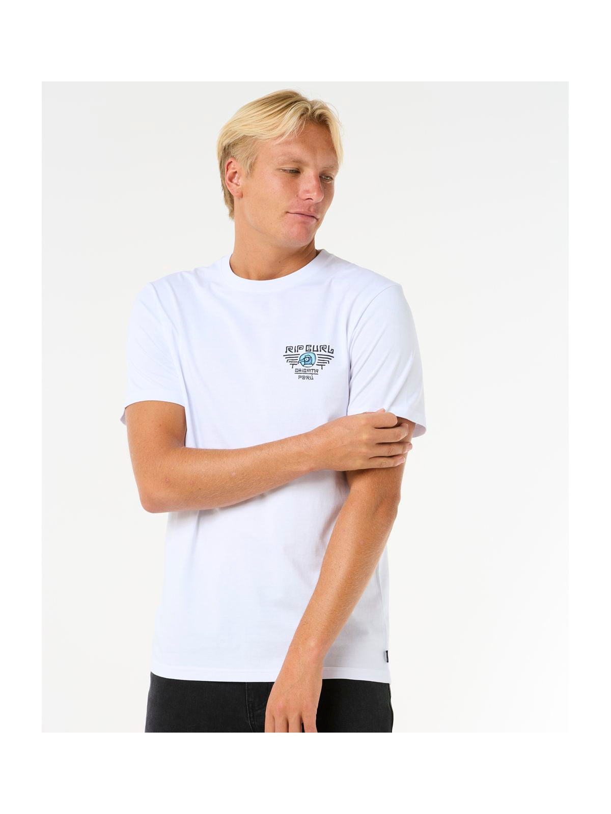 Koszulka RIP CURL Desti Animals Tee biały