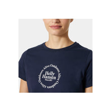 Koszulka HELLY HANSEN W CORE GRAPHIC T-SHI granatowy - Adventure Sports
