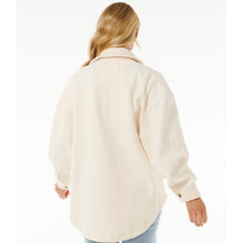 Kurtka RIP CURL HIGH TIDE FLEECE SHACKET biała
