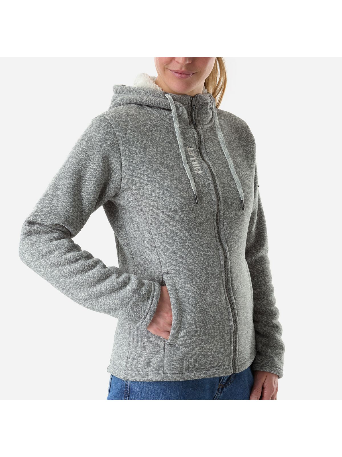 Bluza damska MILLET W Chamonix Knitwarm Hoodie W szara