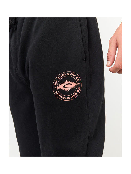 Spodnie RIP CURL STAPLER TRACKPANT czarne

