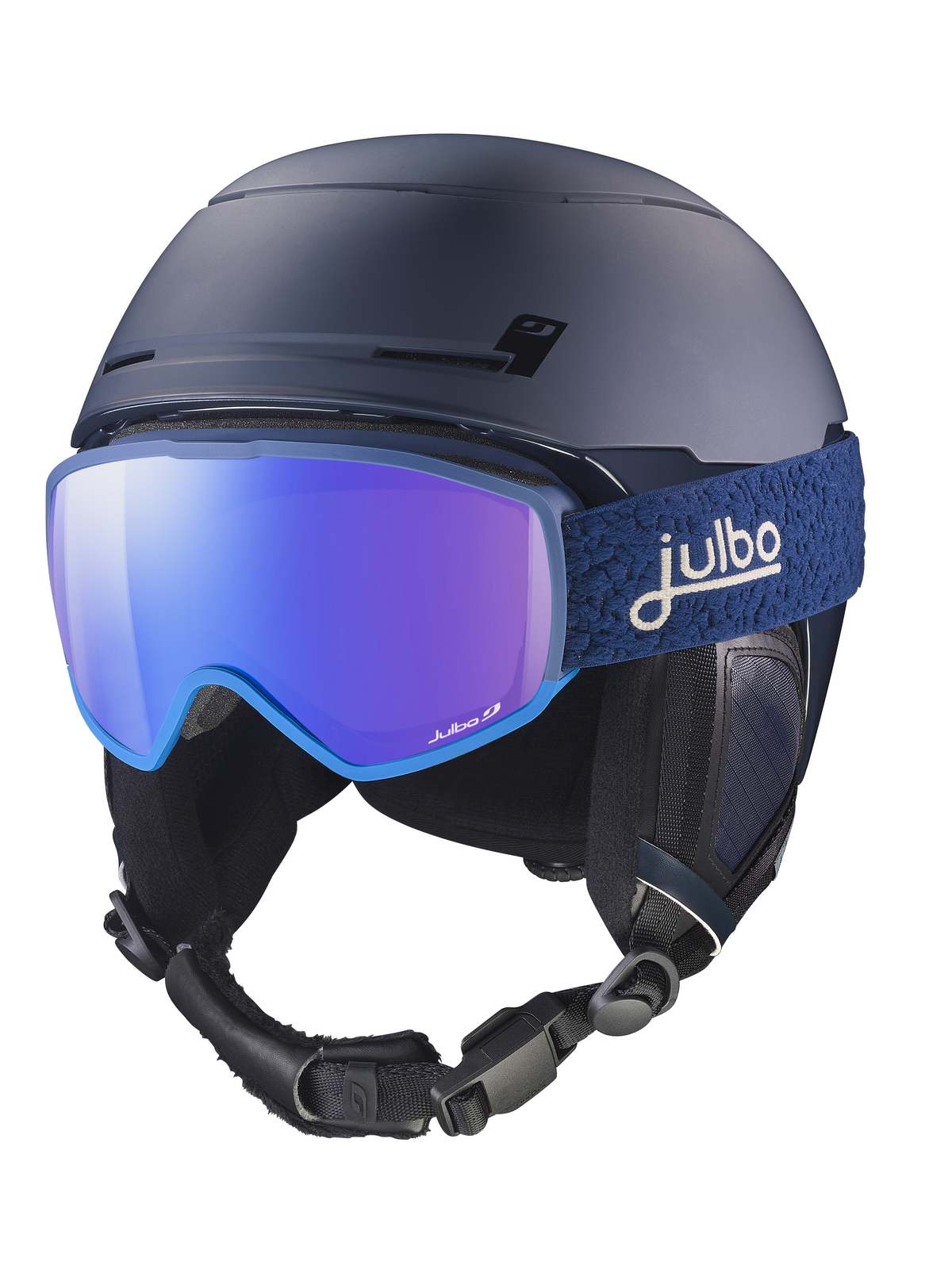 Gogle narciarskie JULBO HIT granatowe fotochrom Cat 1-3 hi-contrast