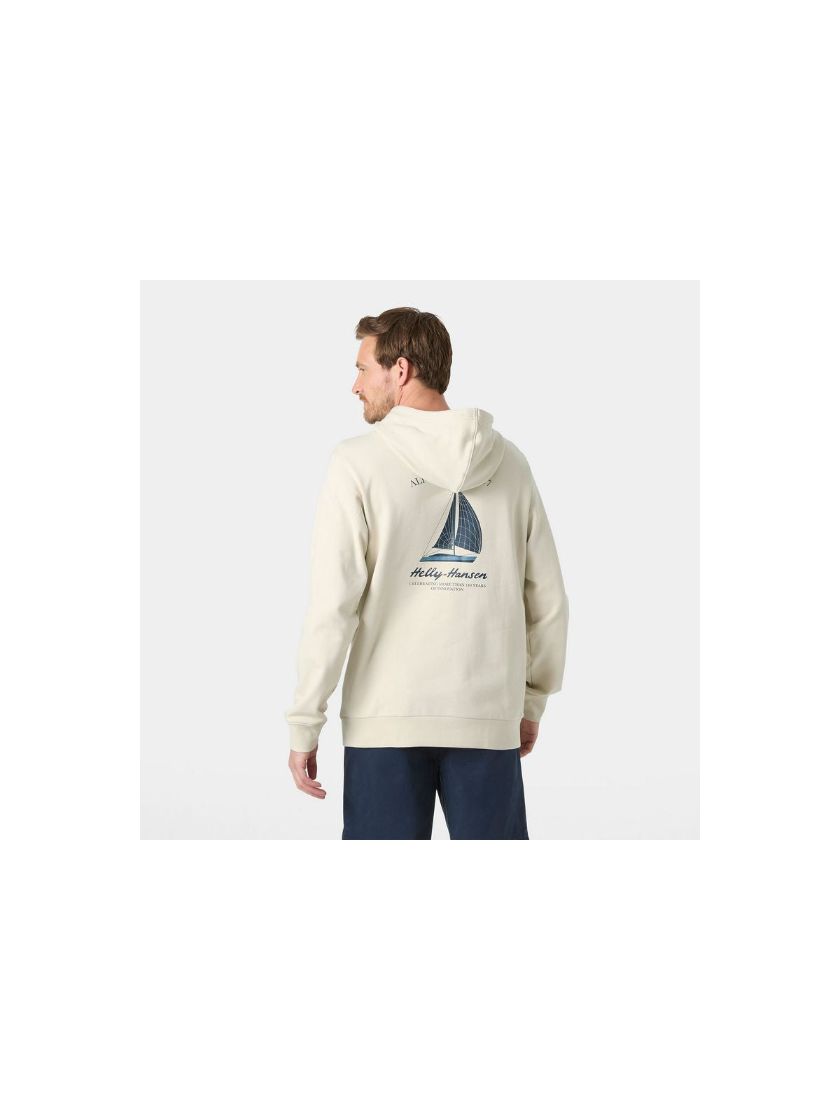 Bluza męska HELLY HANSEN Shoreline Hoodie beżowa