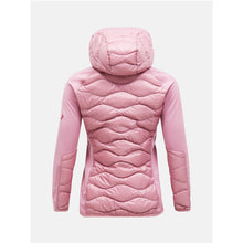 Damska kurtka puchowa Peak Performance W Helium Down Hybrid Hood brązowy
