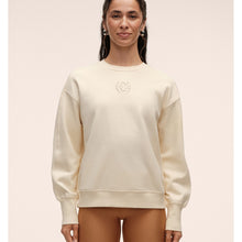 Bluza damska CASALL Terry Relaxed Crew beżowa
