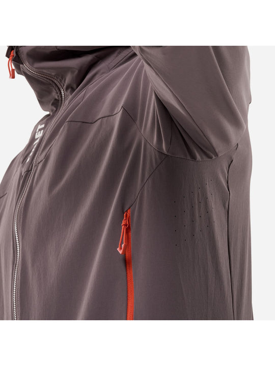 Kurtka męska MILLET Kamet Xcs Light Hoodie M fioletowa śliwkowa
