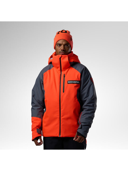 Kurtka narciarska męska ROSSIGNOL M Hero Insulated Ski Jacket czerwona
