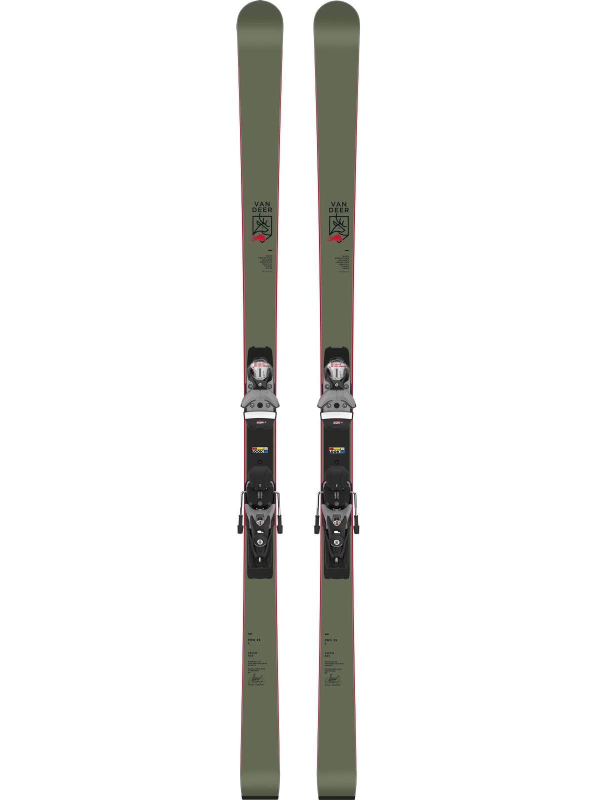 Narty Van Deer PRO M 181cm R22 WC + wiązanie Look SPX 12 GW