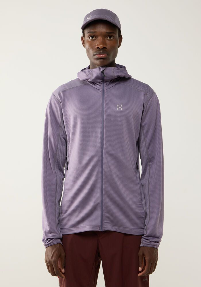 Bluza HAGLÖFS L.I.M Mid Multi II Hood Men purple fog