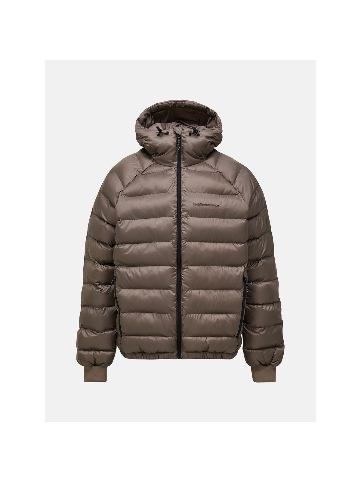 Kurtka męska PEAK PERFORMANCE Tomic Insulated Hood Jacket brązowa