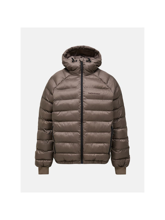 Kurtka męska PEAK PERFORMANCE Tomic Insulated Hood Jacket brązowa
