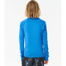 Lycra RIP CURL Brand Wave Upf L/S Boy niebieski
