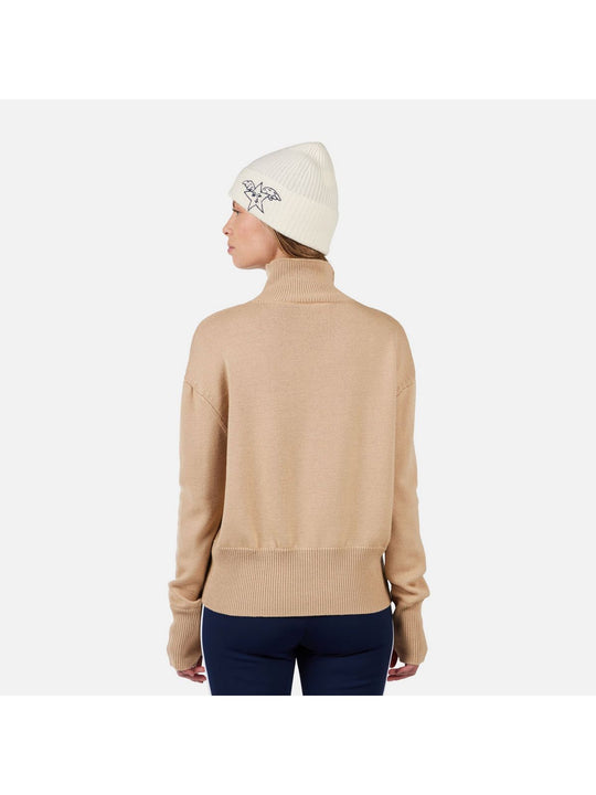 Sweter damski ROSSIGNOL W JCC LINA beżowy
