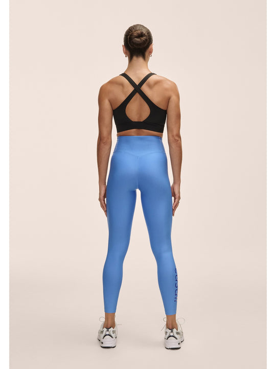 Legginsy damskie Casall Graphic High Waist Tights niebieski
