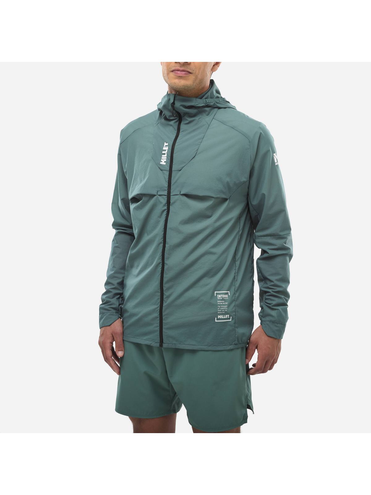 Kurtka MILLET INTENSE WINDBREAKER JKT M zielony - Adventure Sports