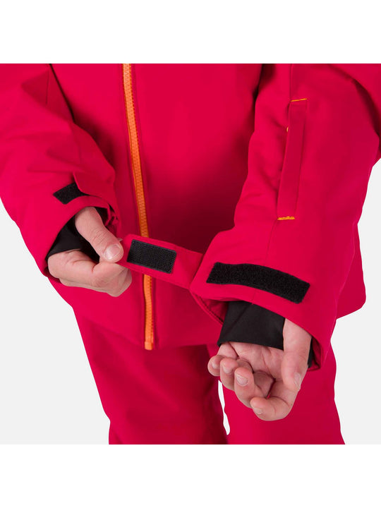 Kurtka narciarska dziecięca ROSSIGNOL Jr Strawpile Jkt czerwony
