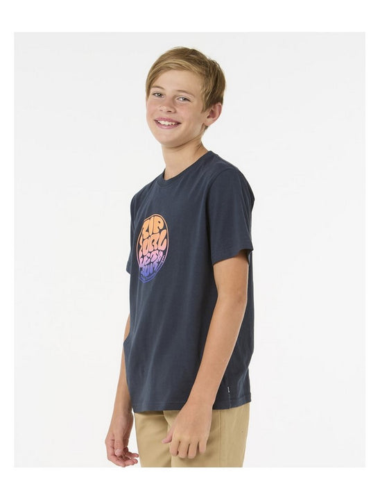 Koszulka dziecięca RIP CURL FILGREE TEE - BOY granatowy
