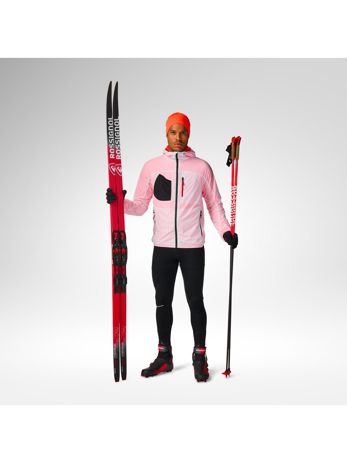 Bluza męska ROSSIGNOL M Venon Active Hoodie Jacket biała
