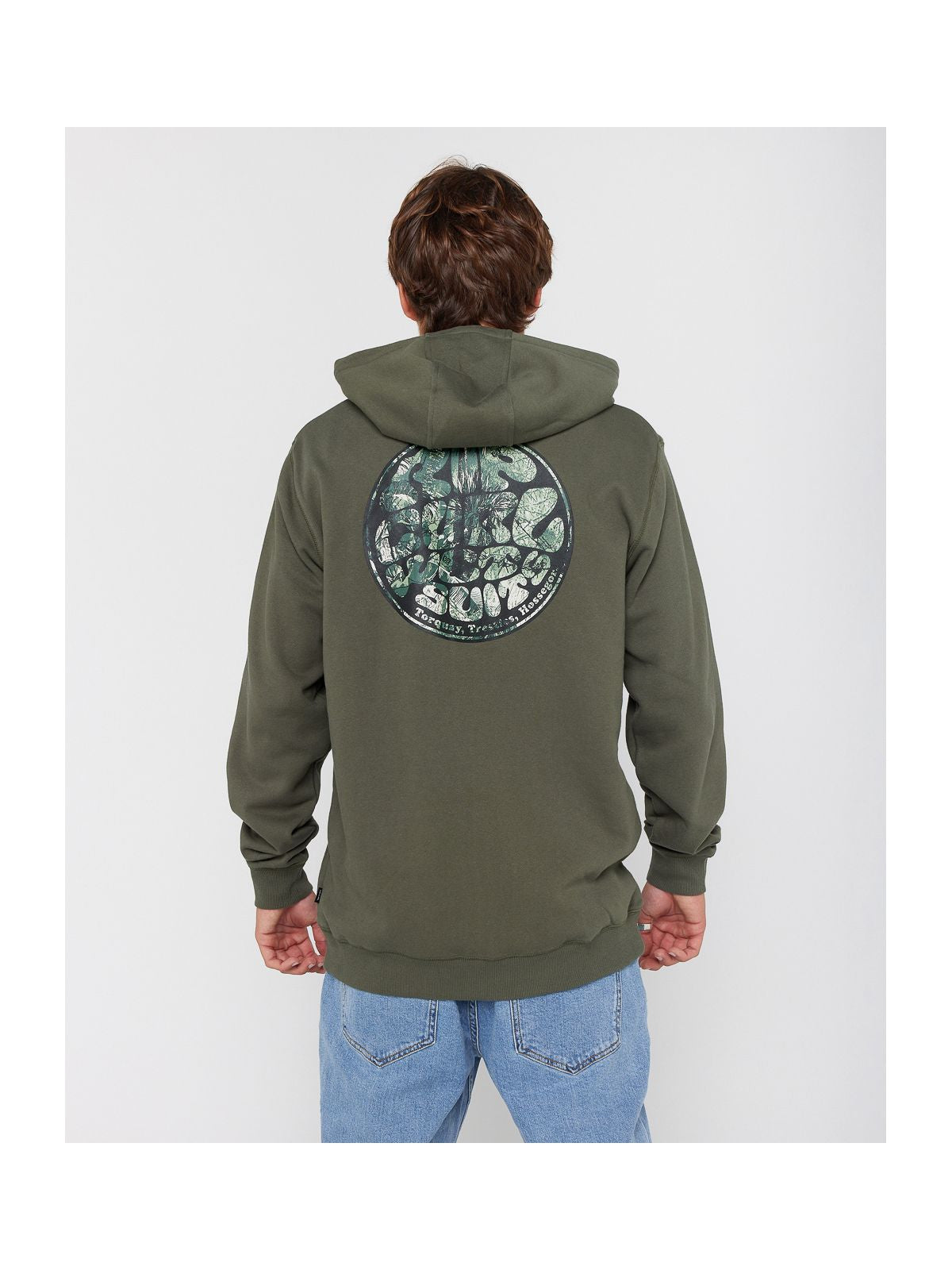 Bluza RIP CURL WETTIE PASSAGE ICON ZIP THRU zielona