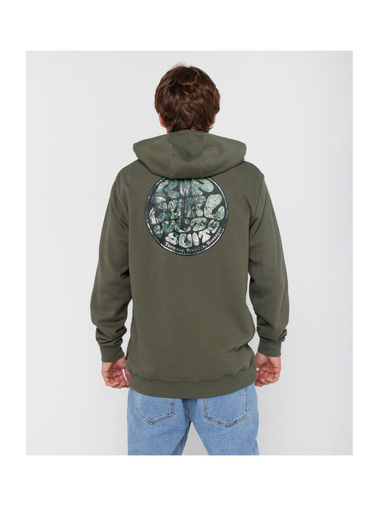 Bluza RIP CURL WETTIE PASSAGE ICON ZIP THRU zielona
