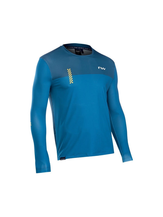 Koszulka rowerowa NORTHWAVE XTRAIL 2 Jersey LS - niebieski