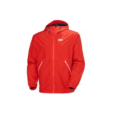 Kurtka męska przeciwdeszczowa HELLY HANSEN SANDOY RAIN JACKET czerwona - Adventure Sports
