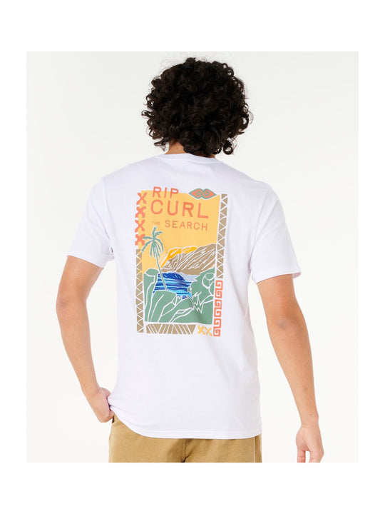 Koszulka RIP CURL Aots - Cody Welsh Tee biały - Adventure Sports

