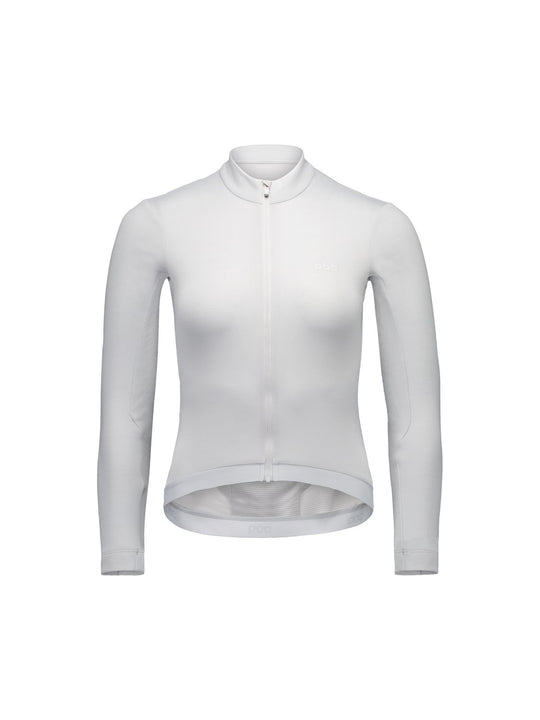 Koszulka rowerowa POC W's Thermal Lite LS Jersey szara
