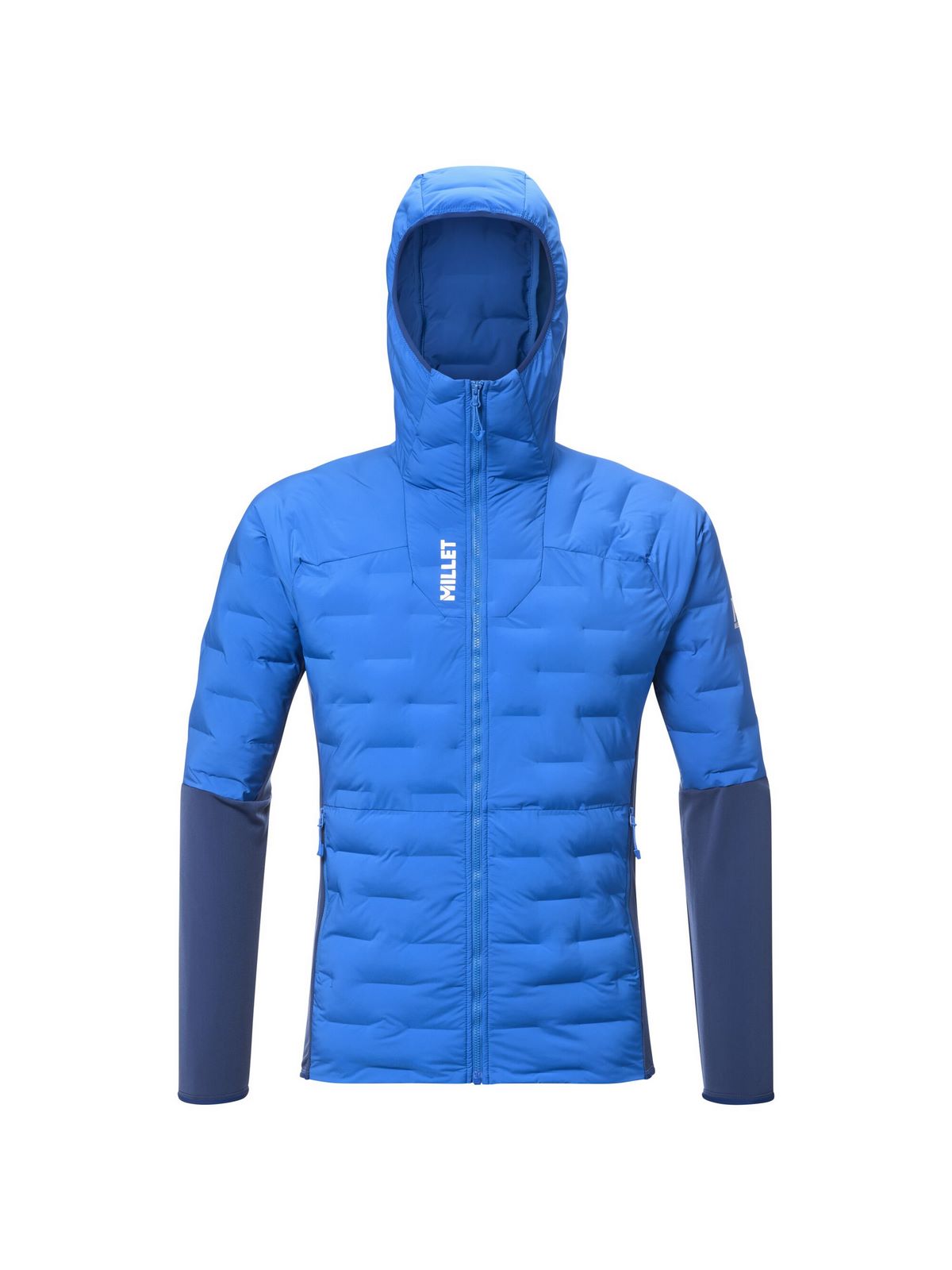 Kurtka narciarska męska MILLET M MHITE HYBRID HOODIE niebieska
