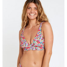 Stanik kąpielowy RIP CURL Las Flores Revo Halter kwiaty
