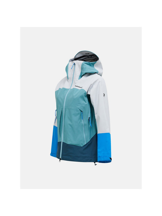 Kurtka PEAK PERFORMANCE W Vislight Gore-Tex C-Knit Jacket biały
