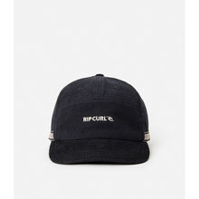 Czapka RIP CURL COSMIC KISS 5 PANEL CORD CAP czarna
