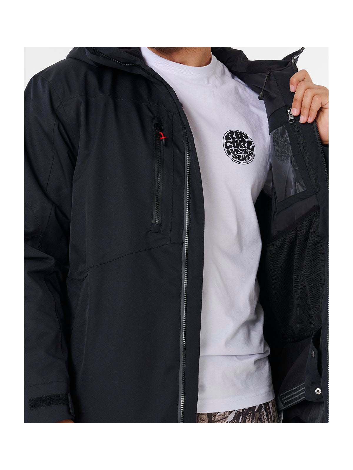 Kurtka narciarska RIP CURL ANTI SERIES CORE 20K/20K JKT czarna