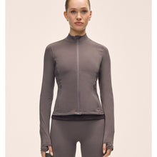 Kurtka damska CASALL Soft Touch Zip Jacket kolor szary
