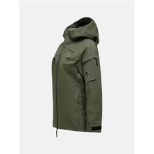Kurtka narciarska damska PEAK PERFORMANCE Alpine GORE-TEX C-Knit 3L Shell Jacket zielona
